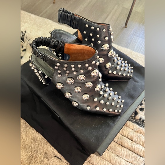Make Me an Offer - Alexander Wang - Embellished Leather Ellery Heels - Picture 9 of 15